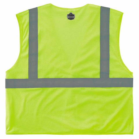 Mesh Hi-Vis Safety Vest /Hook + Loop, Economy