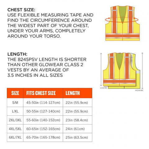 Hi-Vis Public Safety Vest - Type P, Class 2