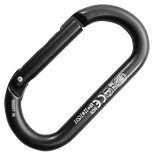 Classic Oval Aluminum Carabiner, Non-Locking