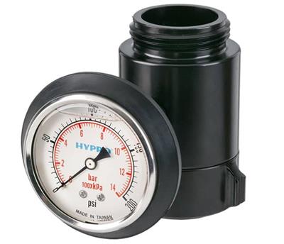 TFT Line Pressure Gauge 1.5" F x 1.5" M