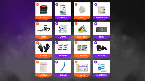 Basic Individual First Aid Kit - LXPB15-SKJ