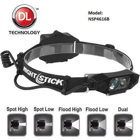 NightStick Dual-Light HeadLamps