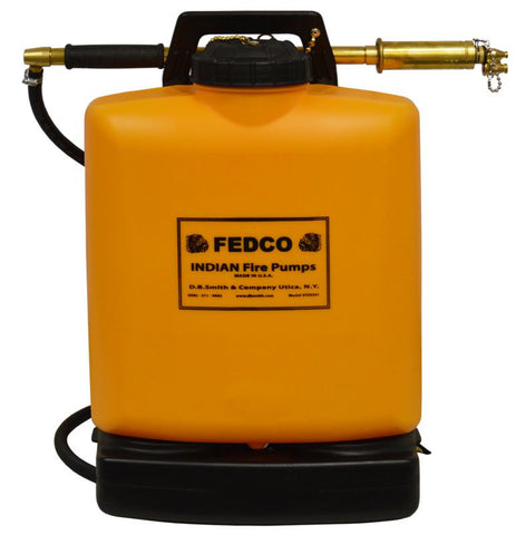 FEDCO™ FER501 5-GALLON POLY TANK FIRE PUMP WITH FEDCO PUMP 190387 - Indian Pump