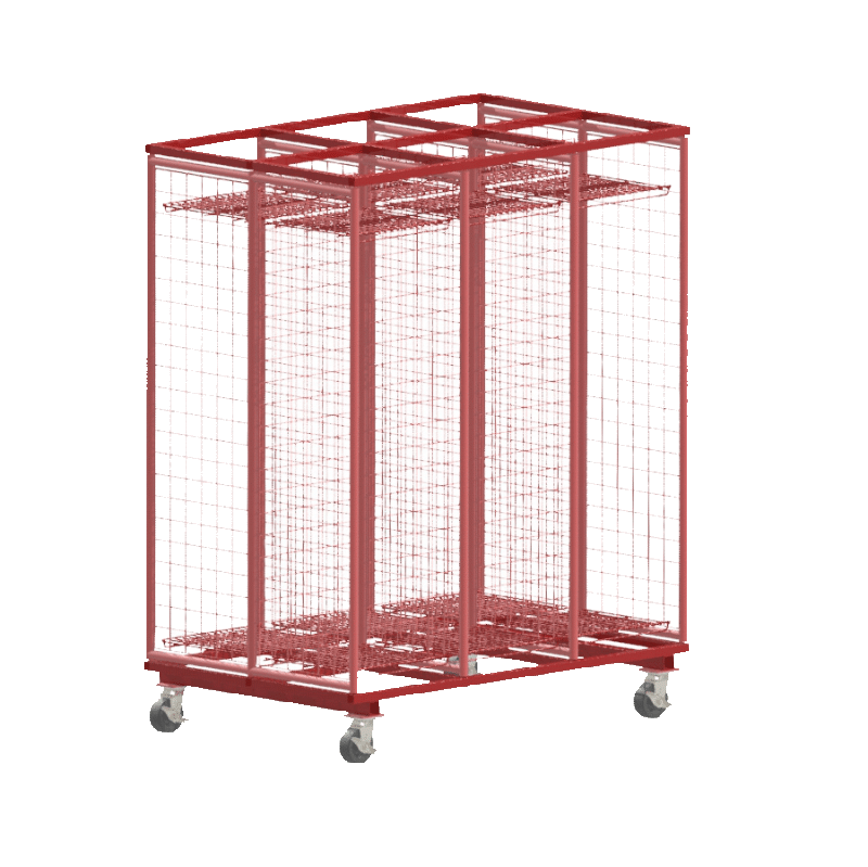 CIRCUL-AIR STORAGE RACKS - PORTABLE/MOBILE – Heiman Fire Equipment