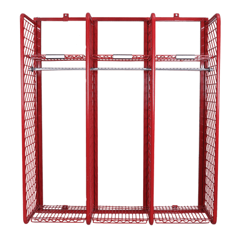 Ready Rack Wall Mounted Red Rack