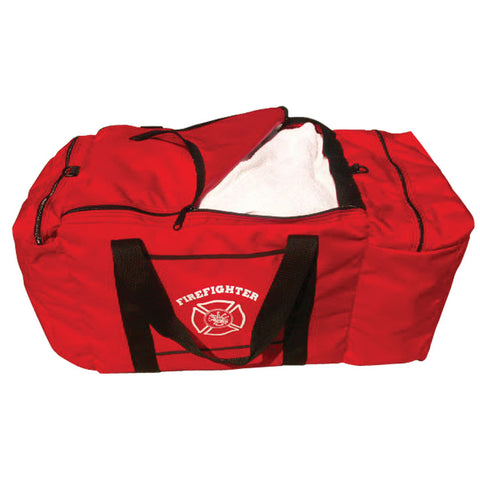 Heiman Fire Equipment - Pull Top Gear Bag, Red