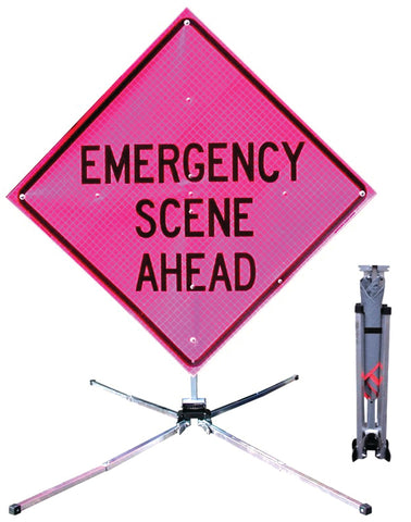 Heiman Fire Equipment - Fold & Roll Traffic Sign