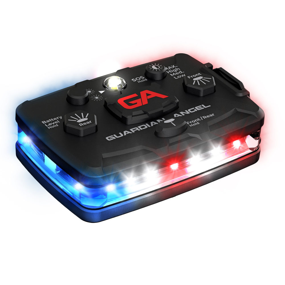 Law Enforcement Red/Blue Wearable Safety Police Light – Heiman Fire ...
