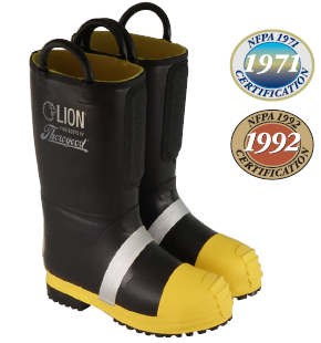 HellFire Kevlar® Insulated Rubber Structural Boots - Men's