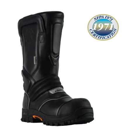 QR14 - 14" Pull-On Leather Structural Boot Men's