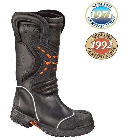 KnockDown Elite - 14" Pull-on Leather Structural Boot - Women's