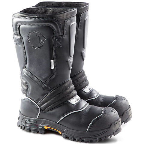 QR14 - 14" Pull-On Leather Structural Boot Women's